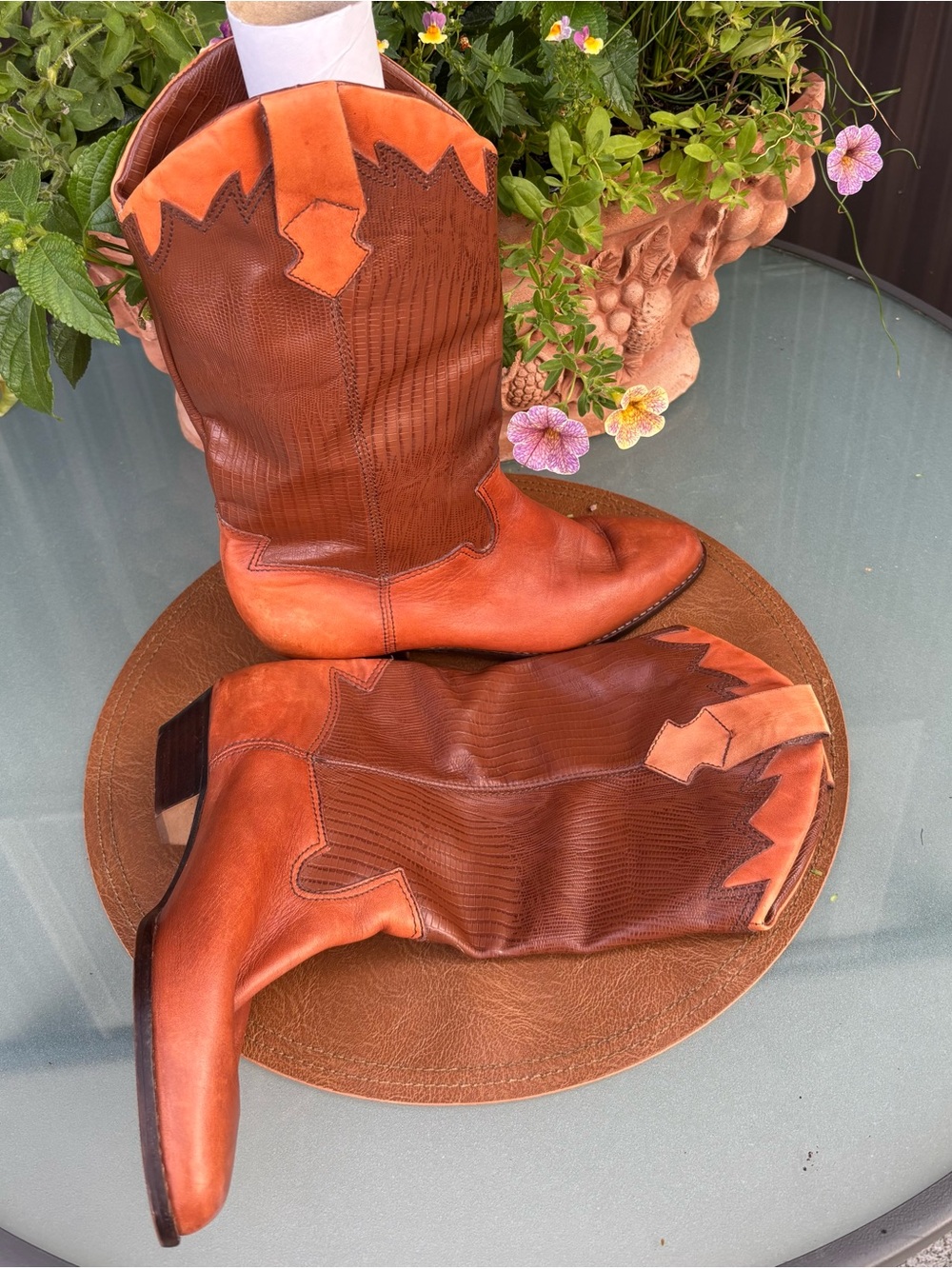 Mister Vintage Made in Brazil Two-tone Boots